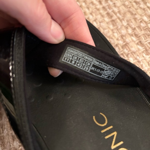 Vionic Pacific Hightide Platform Sandal Women's Size 11 Black Wedge Flip Flop - Picture 7 of 8